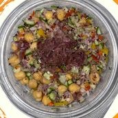 Chickpeas Quinoa Salad