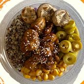 Chicken Teriyaki Salad