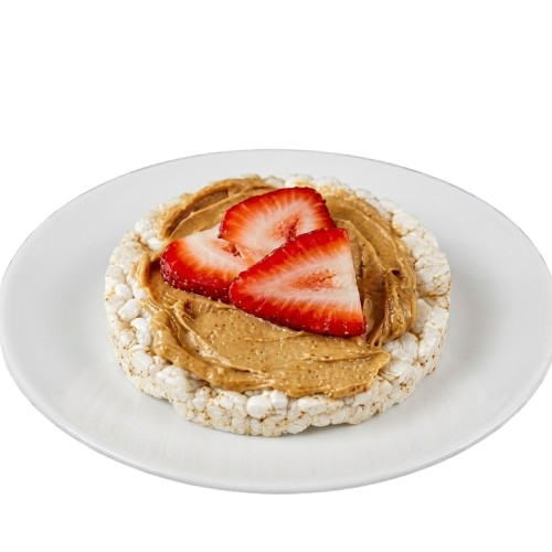 Rice Cake with Peanut Butter