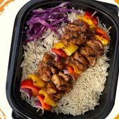 Chicken Shish Kebab Meal