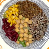 Legumes Salad