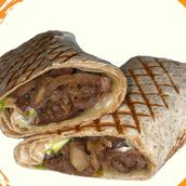 Beef Mushroom Wrap