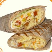 Egg And Veggies Wrap