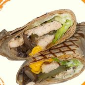 Chicken Mushroom Wrap