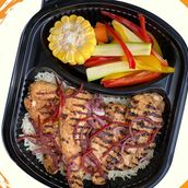 Chicken Grilled Smokey Meal