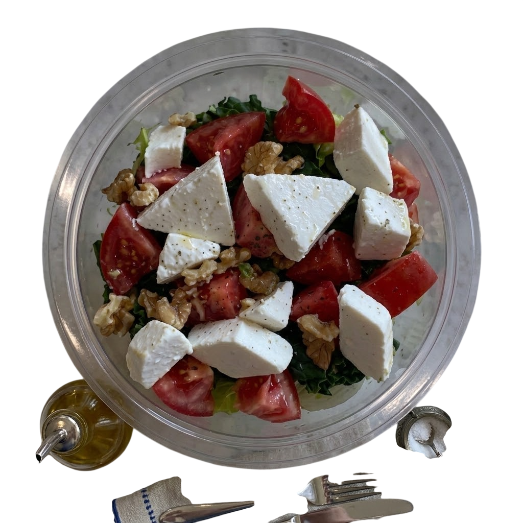 Spinach Light Feta Salad